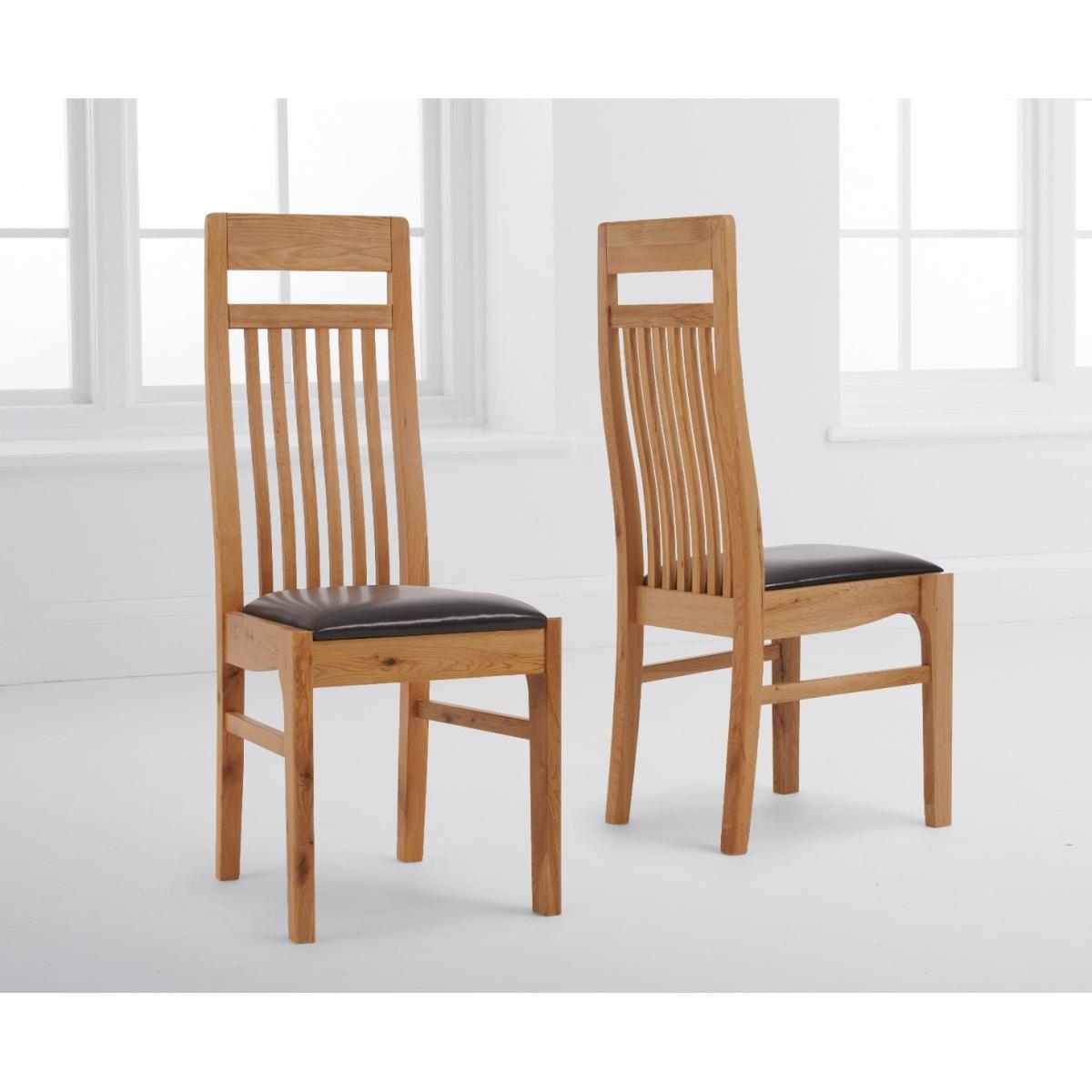 Verona 120cm Solid Oak Extending Dining Table with Monaco Chairs – image 6