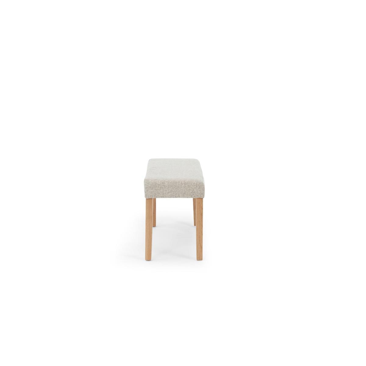 Oxford 120cm Solid Oak Dining Table with Mia Grey Benches and Mia Chairs – image 17