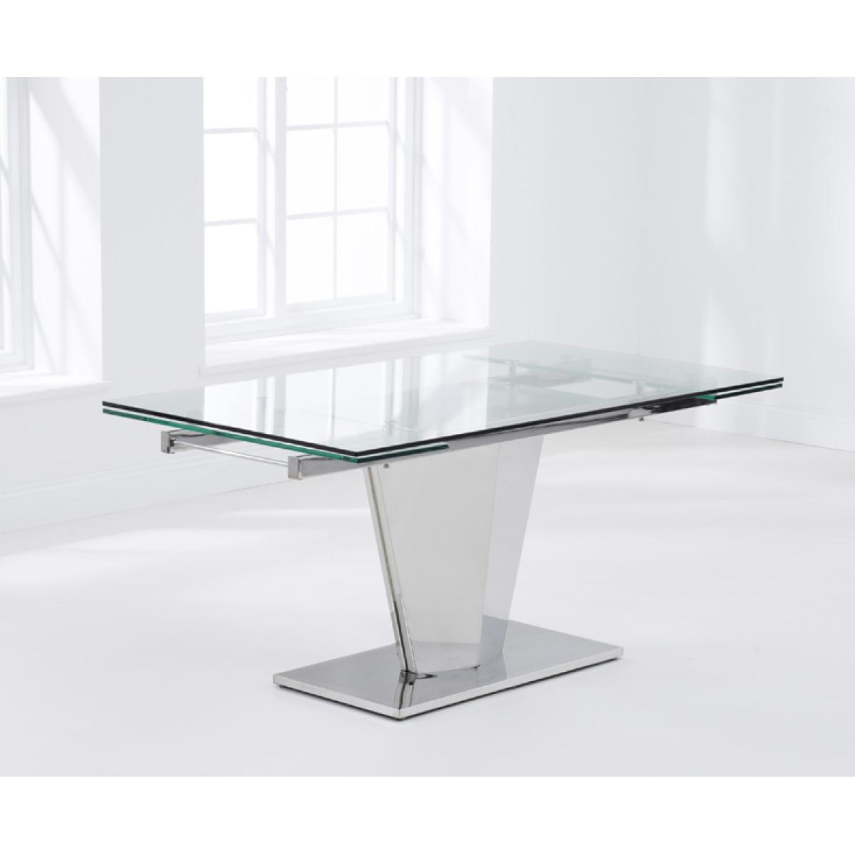 Liberty 160cm Extending Glass Dining Table with Hampstead Z Chairs - Grey, 4 Chairs – image 6