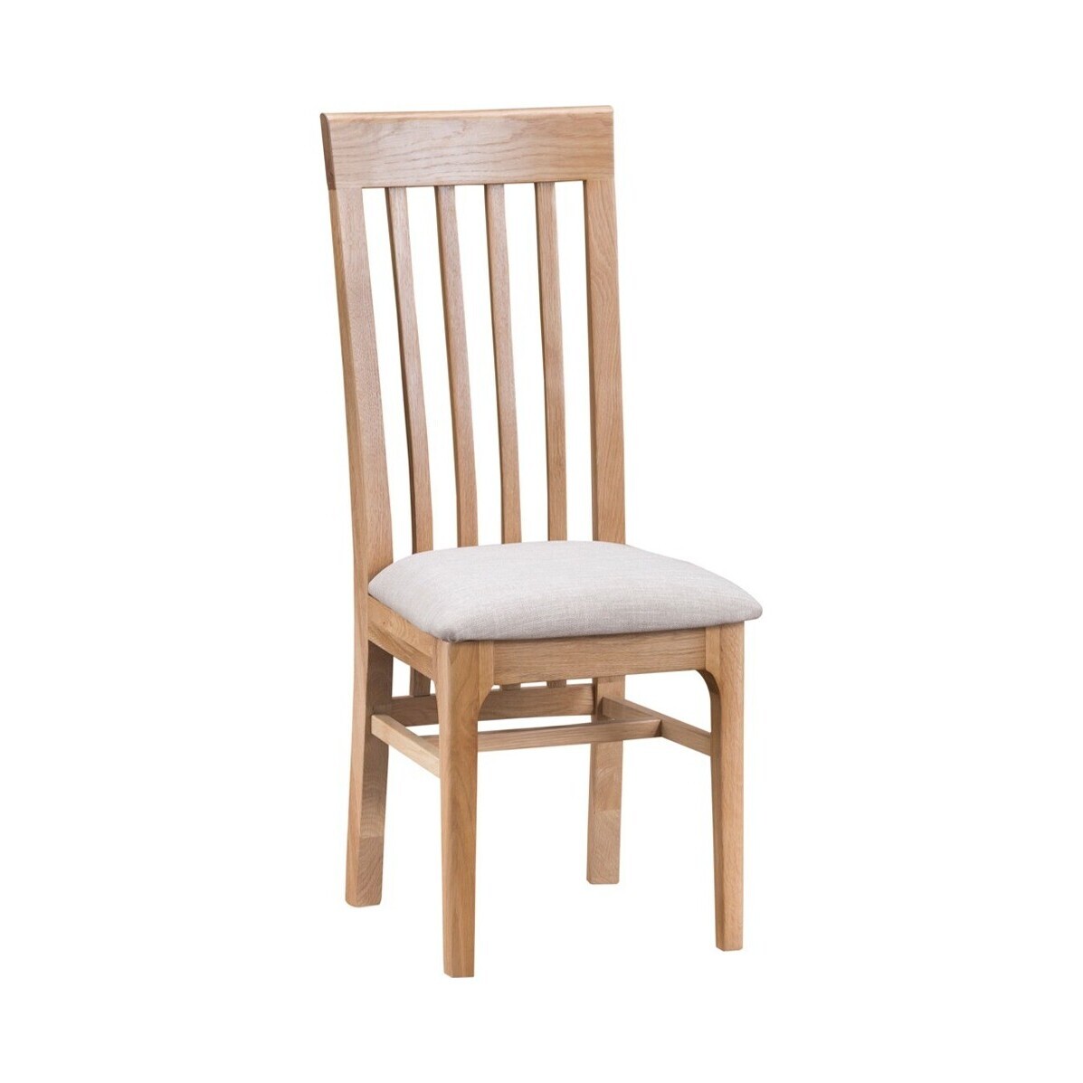 Sadie Oak Dining Chairs with Fabric Seats – image 1