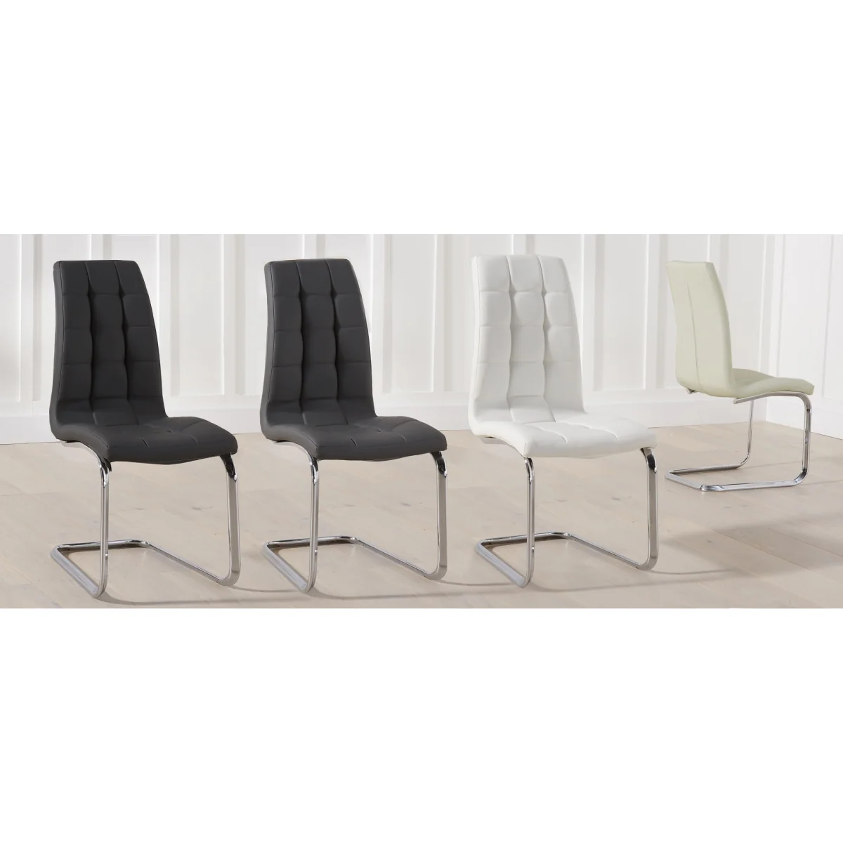 White Vigo Chairs – image 8
