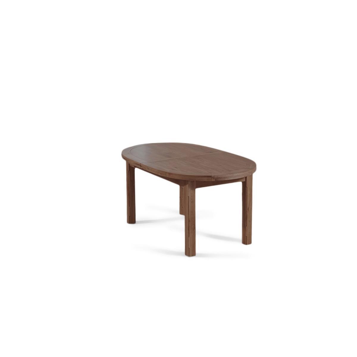 Chelsea Dark Oak Extending Dining Table with Anais Fabric Dark Oak Leg Chairs - Grey, 4 Chairs – image 19