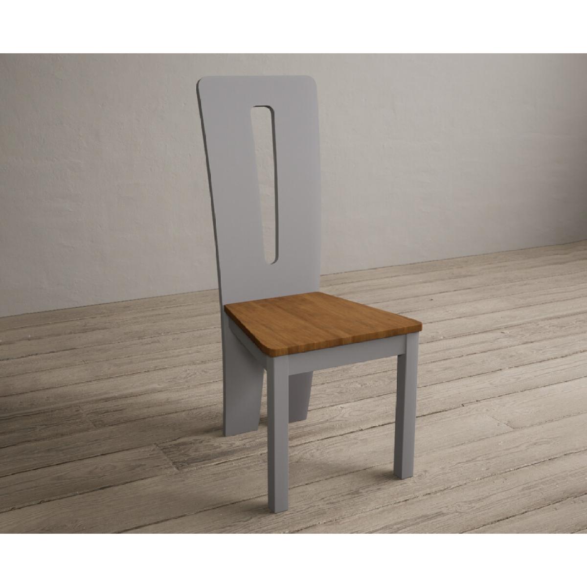 Rustic Oak Lucca Chairs – image 3