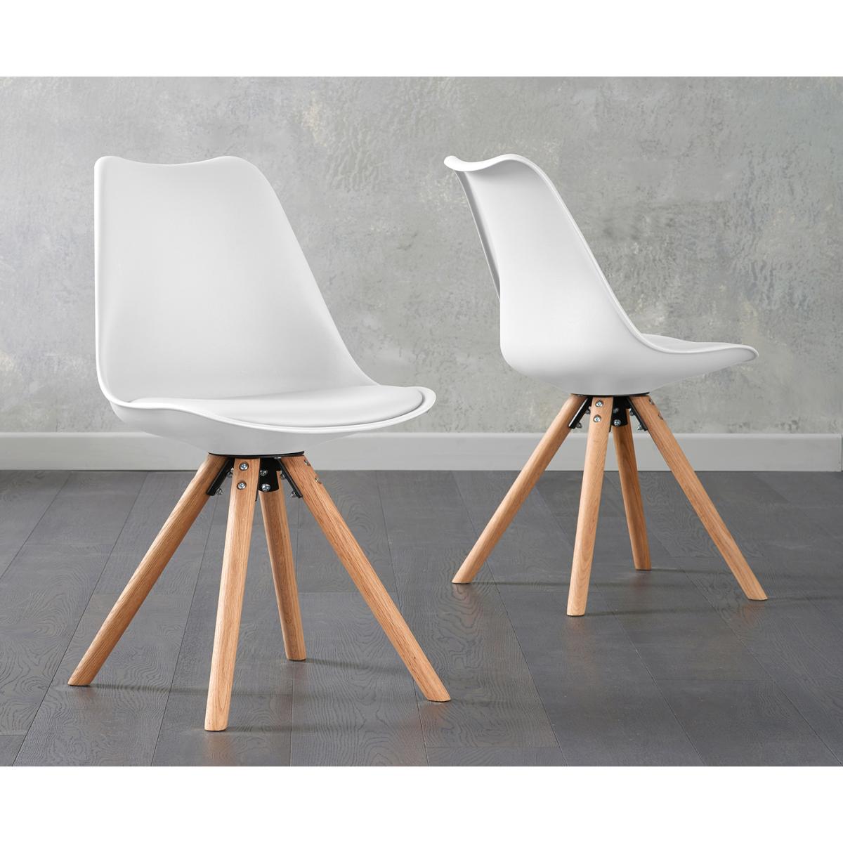 Oxford 150cm Solid Oak Dining Table with Oscar Faux Leather Round Leg Chairs and Bench – image 10