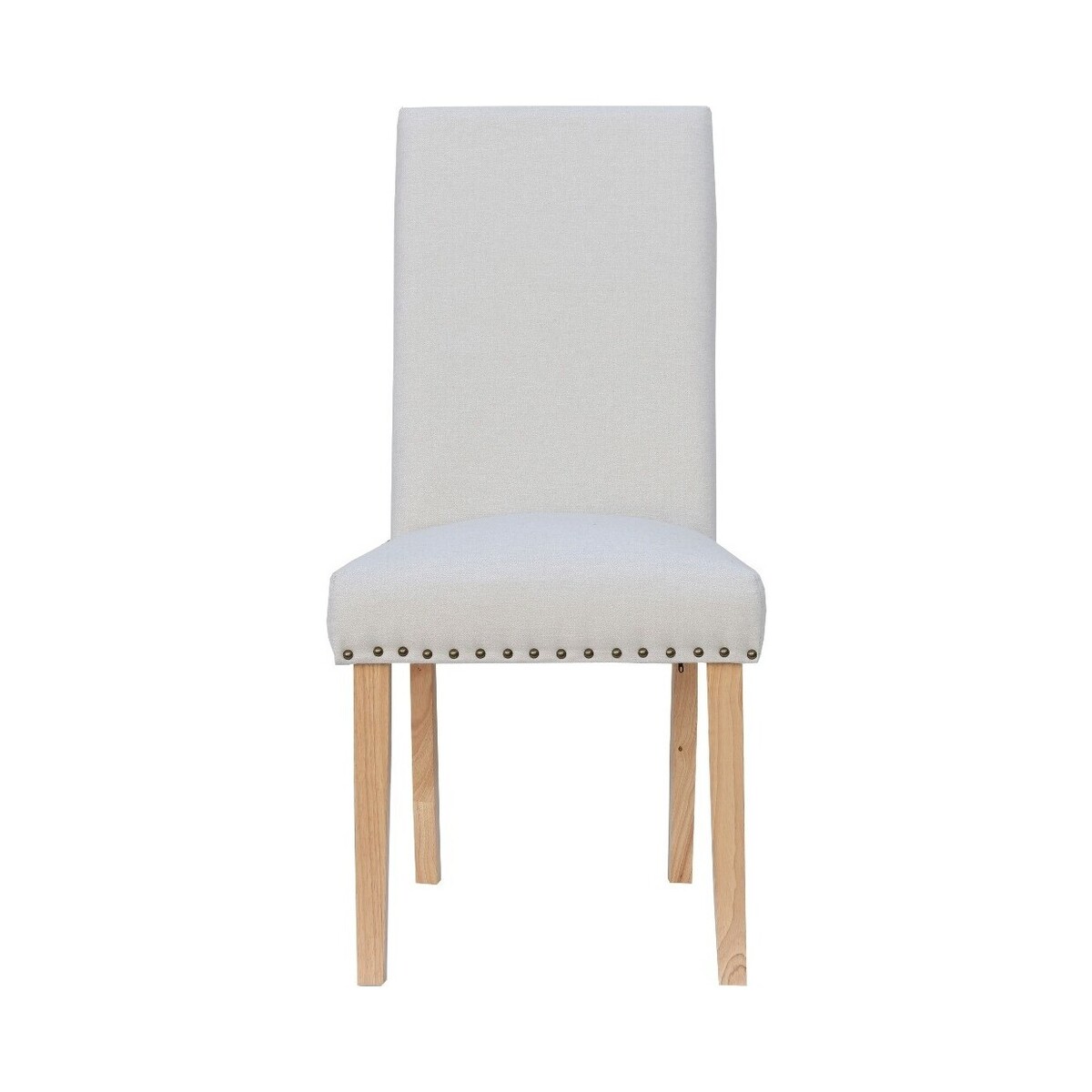 Grayson Natural Fabric Chairs - Natural, 2 Chairs – image 2