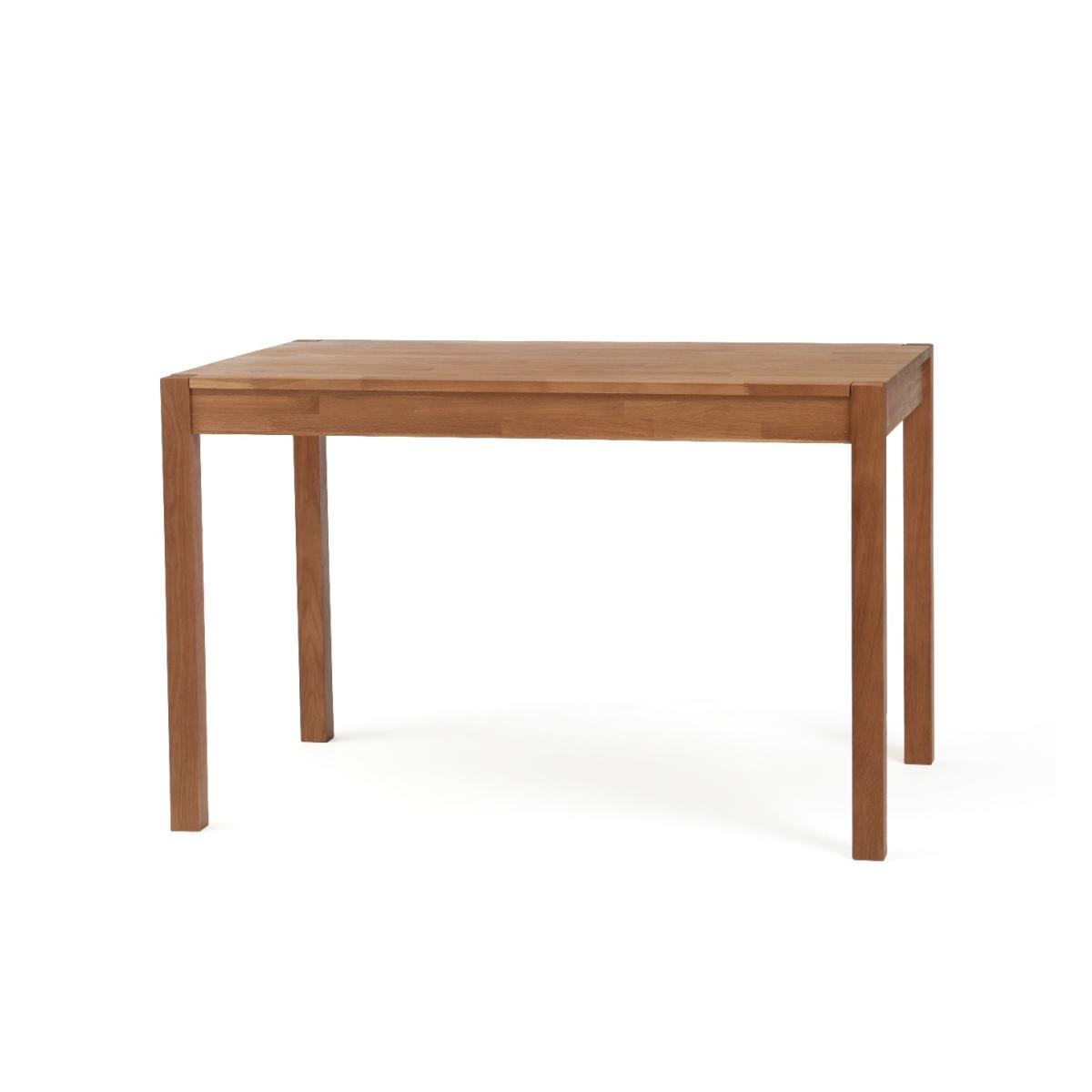 Oxford 120cm Solid Oak Dining Table with Mia Grey Velvet Benches with Backs and Mia Velvet Chairs - Grey, 2 Chairs – image 10