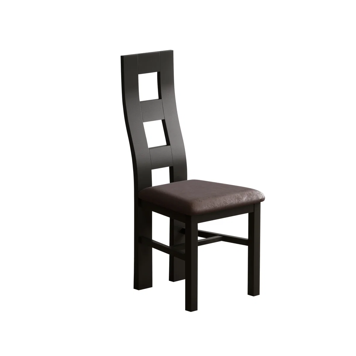 Brown Painted Chairs – image 2