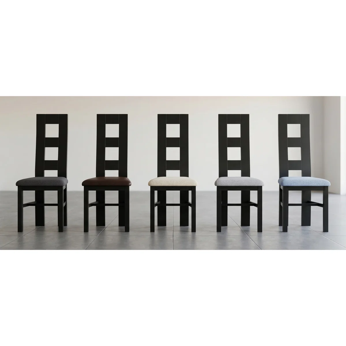 Brown Painted Chairs – image 11