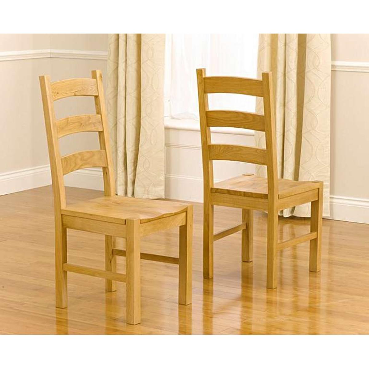 Cheshire 200cm Solid Oak Extending Dining Table with Vermont Chairs - Grey, 6 Chairs – image 6