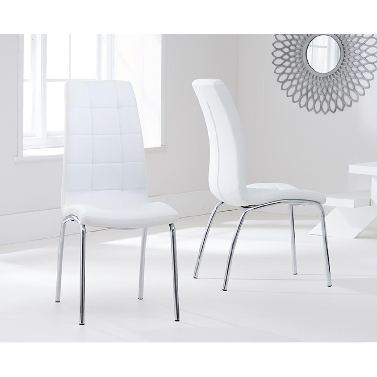 Elva 100cm Glass Dining Table with Calgary Chairs – image 9