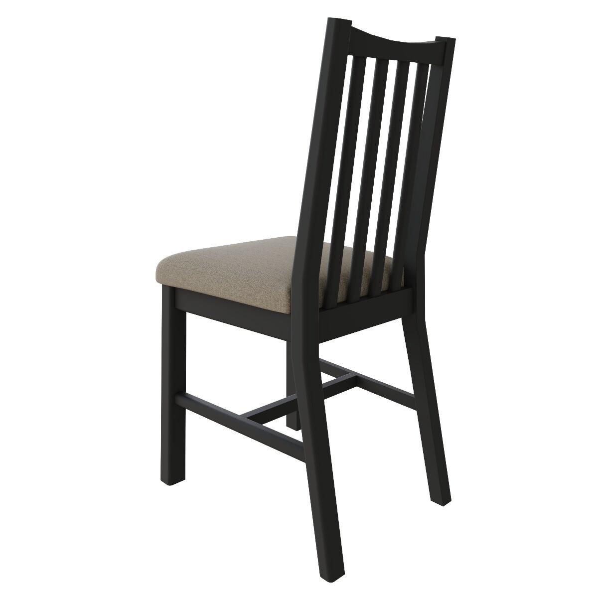 Arlia Oak and Grey Dining Chairs with Fabric Seats - Oak and Grey, 2 Chairs – image 5