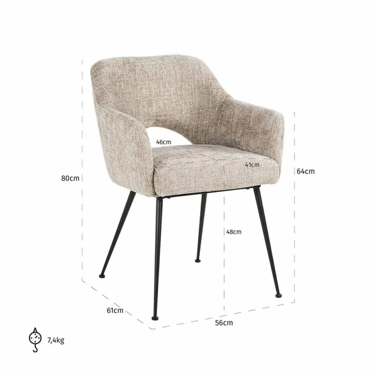 Richmond Interiors Jenthe Nature Giulia Chair – image 7