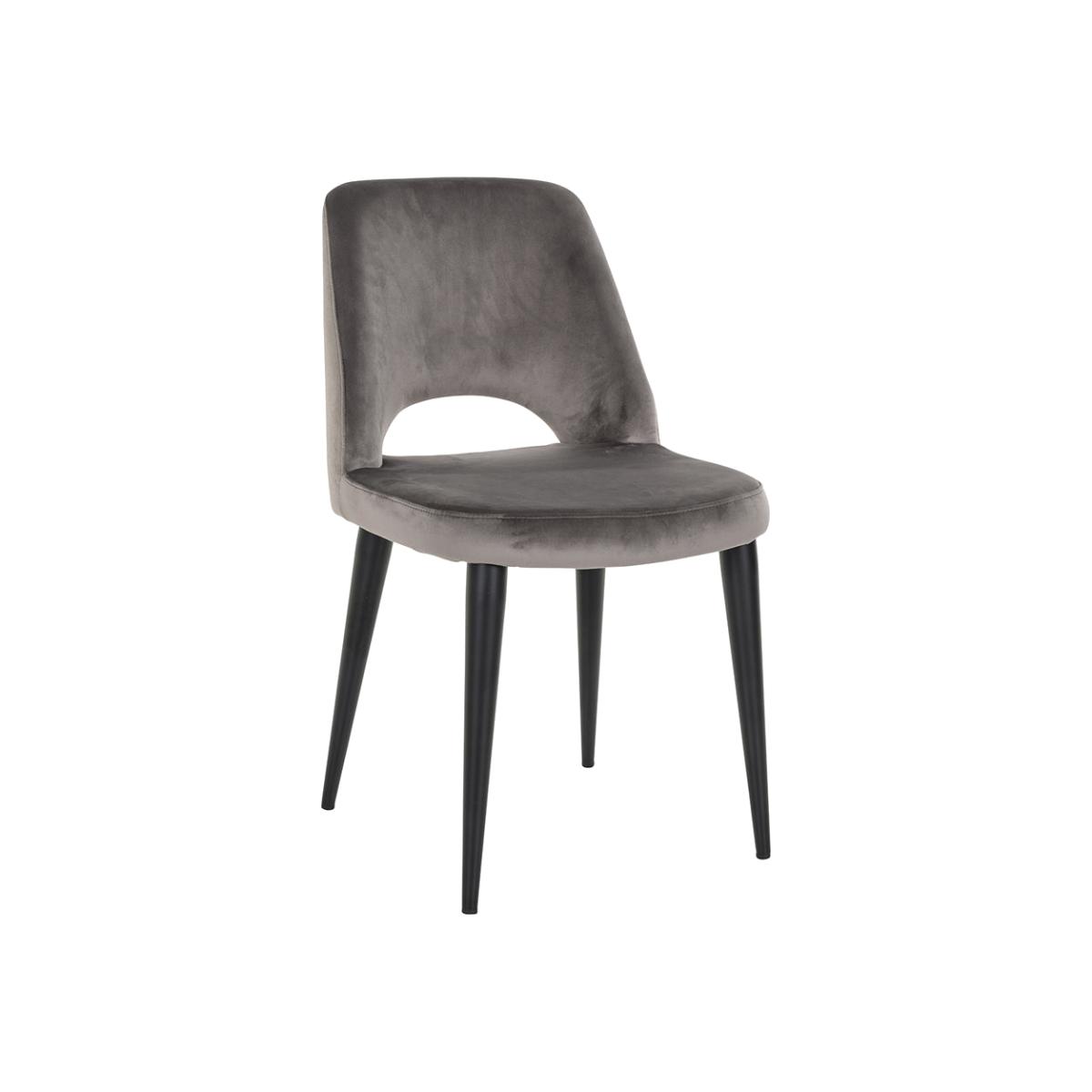 Richmond Tabitha Chair Feather Stone & Stone Velvet – image 1