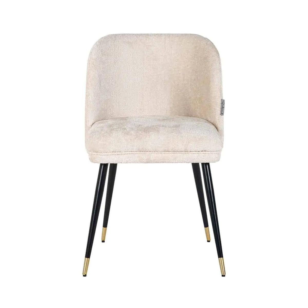 Richmond Alicia Dining Chair in White Chenille – image 2
