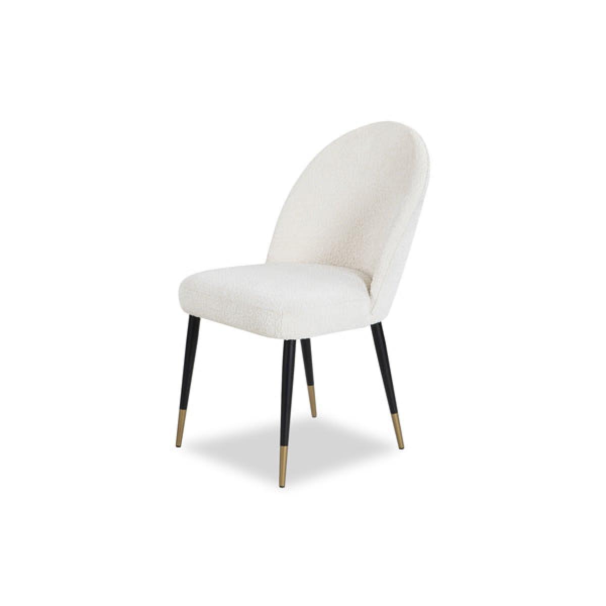Liang & Eimil Alfa Boucle Sand Set of 2 Dining Chair – image 2