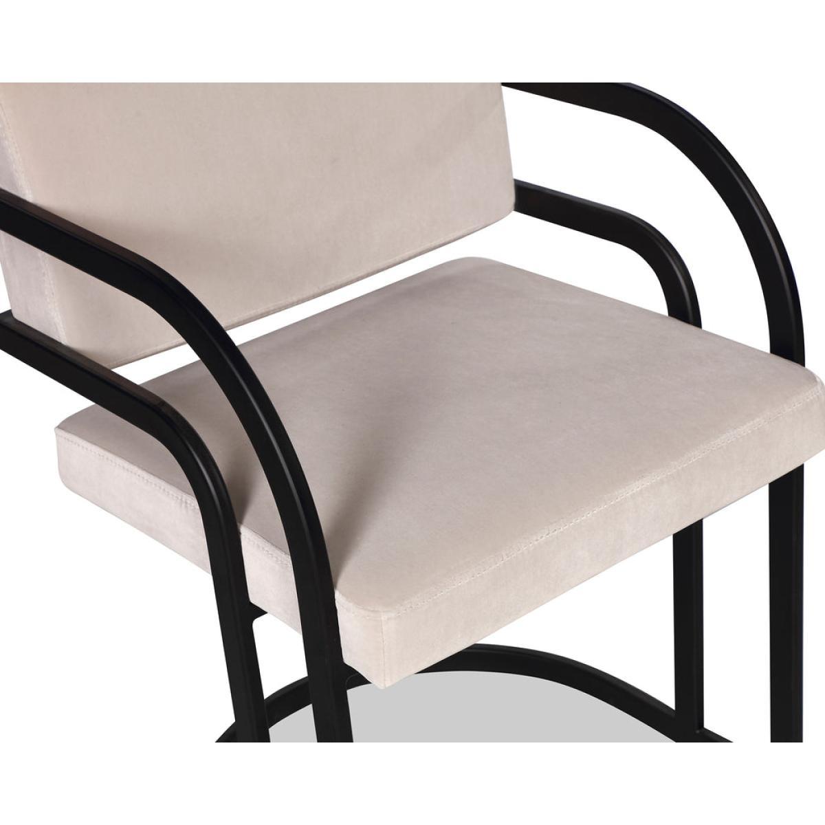 Liang & Eimil Dylan Dining Chair Gainsborough Ash Grey Velvet – image 4