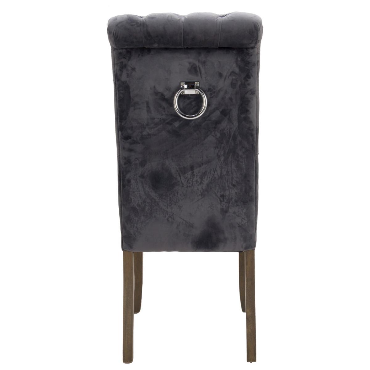 Hill Interiors Knightsbridge Roll Top Dining Chair – image 4