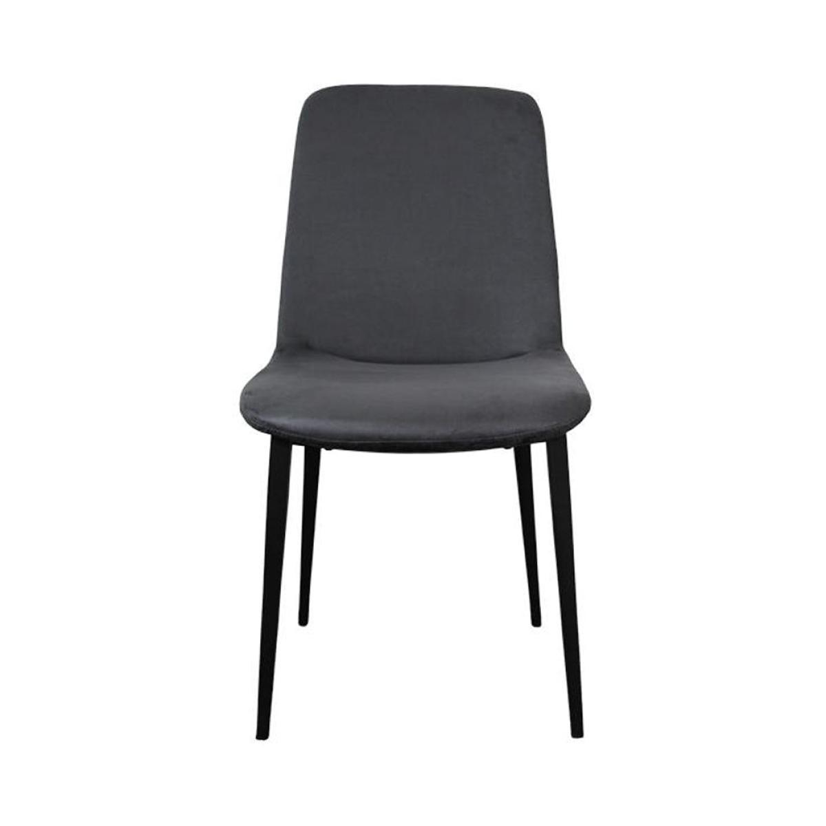 Olivia's Carly Dining Chairs Dark Grey Set of 2 – image 2