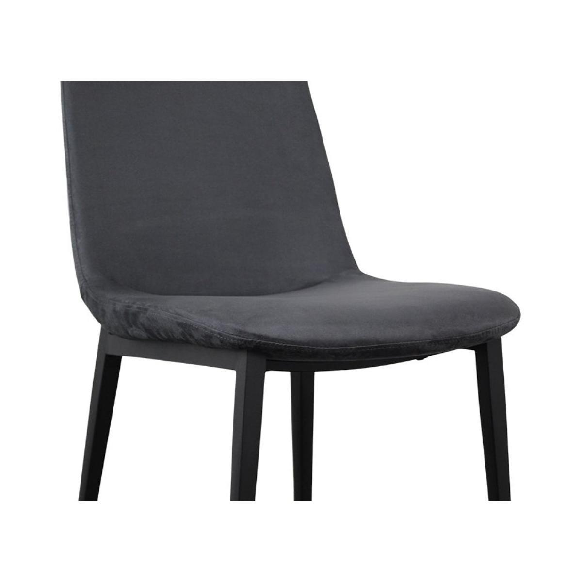 Olivia's Carly Dining Chairs Dark Grey Set of 2 – image 3