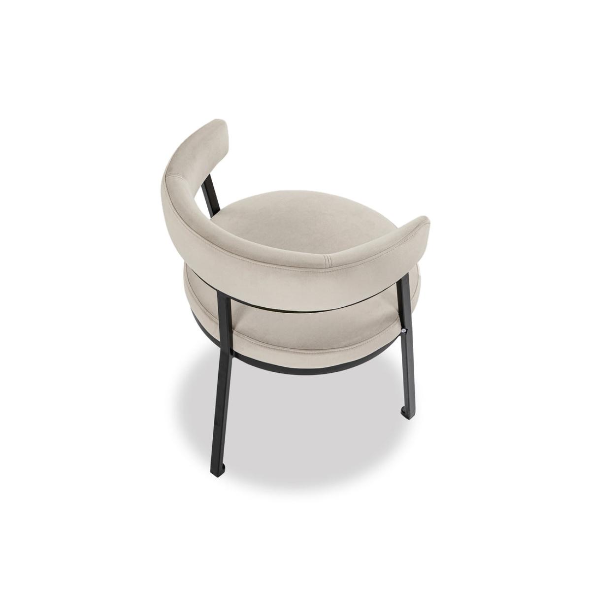 Liang & Eimil Bonnet Dinning Chair - Kaster Light Grey – image 4