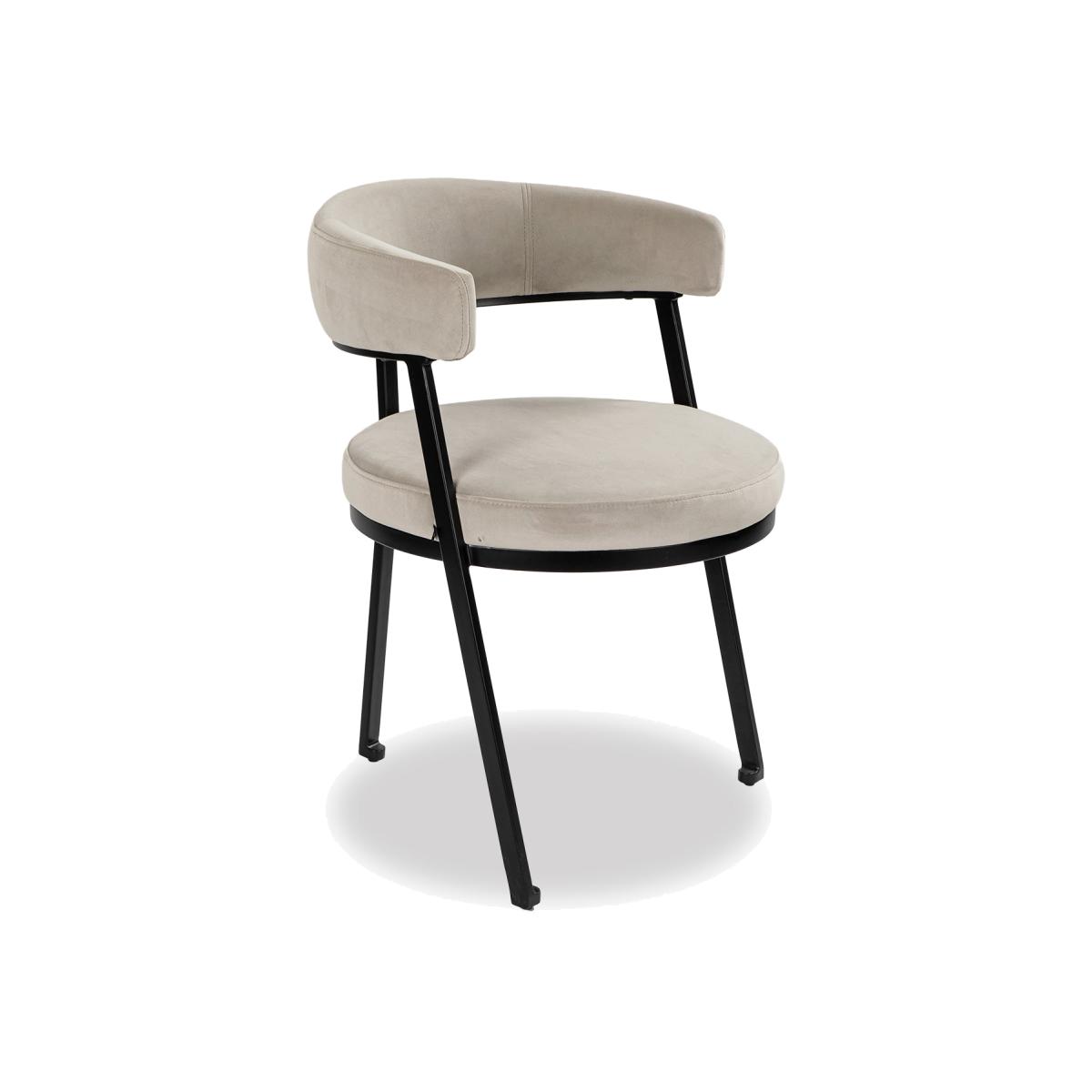 Liang & Eimil Bonnet Dinning Chair - Kaster Light Grey – image 1