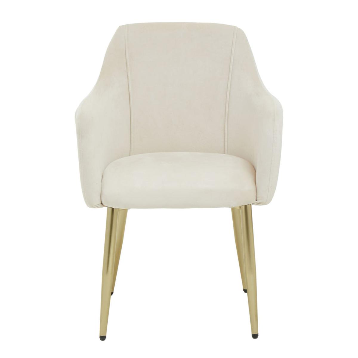 Olivia's Daisy Dining Chair in Stone Velvet – image 8