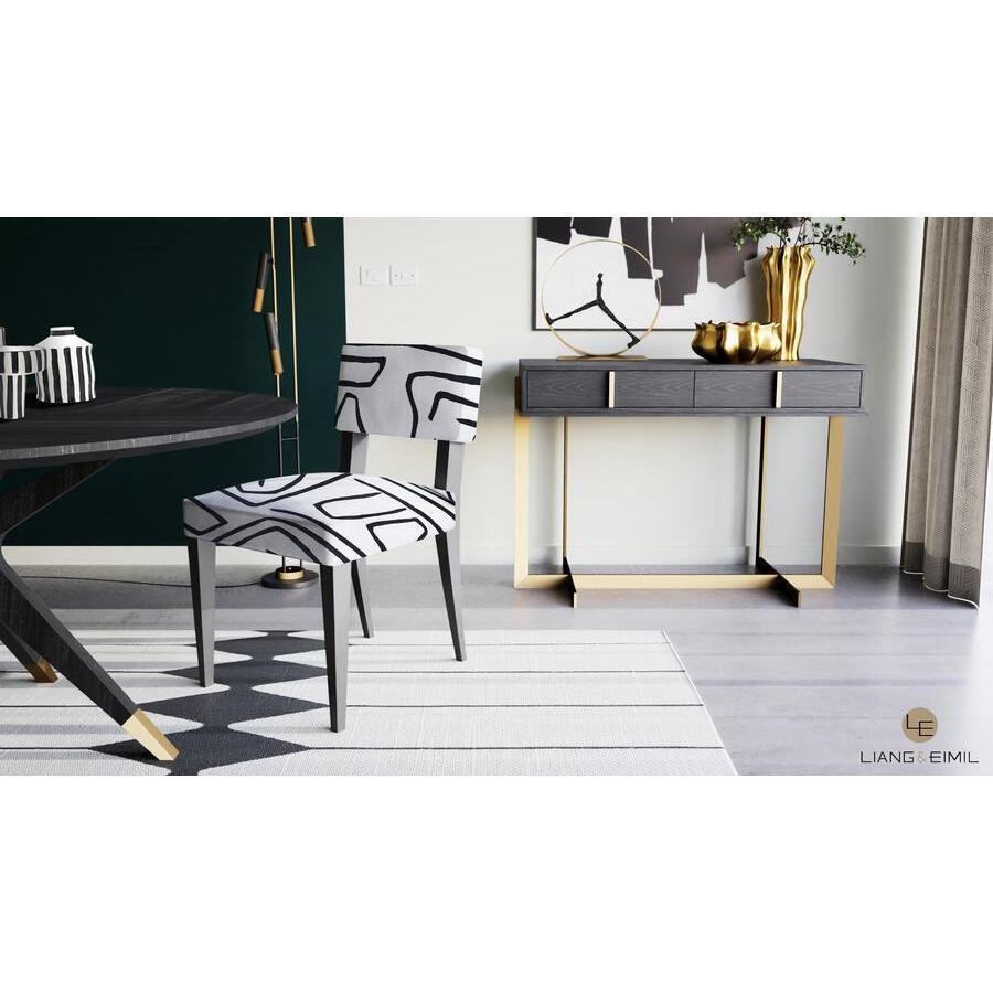Liang & Eimil Alfama Zebra Print Dining Chair – image 7