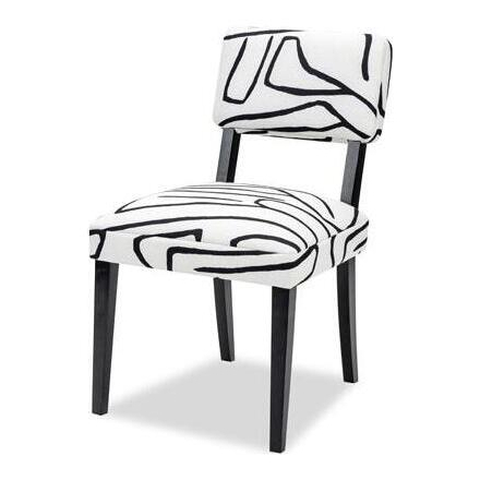 Liang & Eimil Alfama Zebra Print Dining Chair – image 1