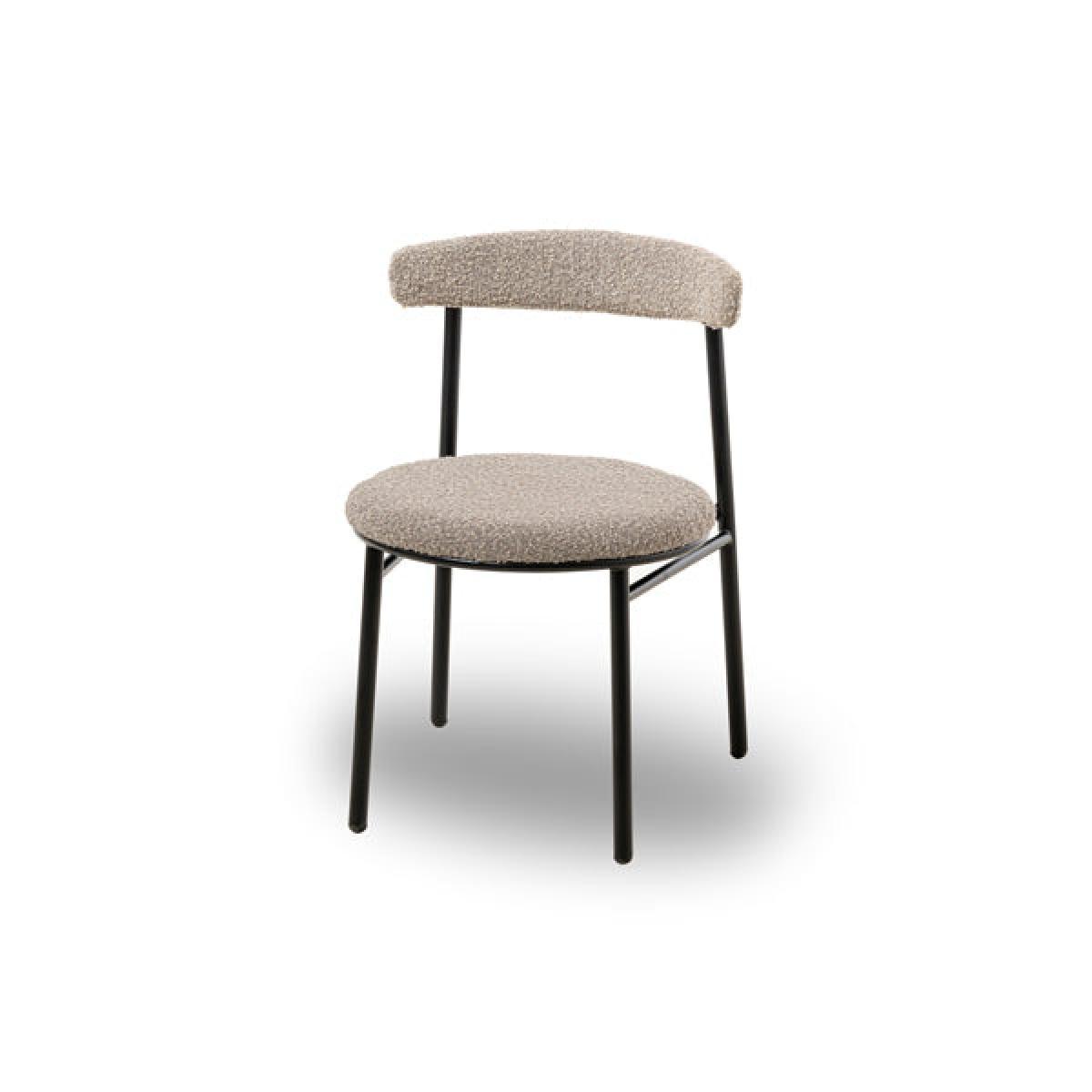 Liang & Eimil Nook Boucle Taupe Dining Chairs – image 2