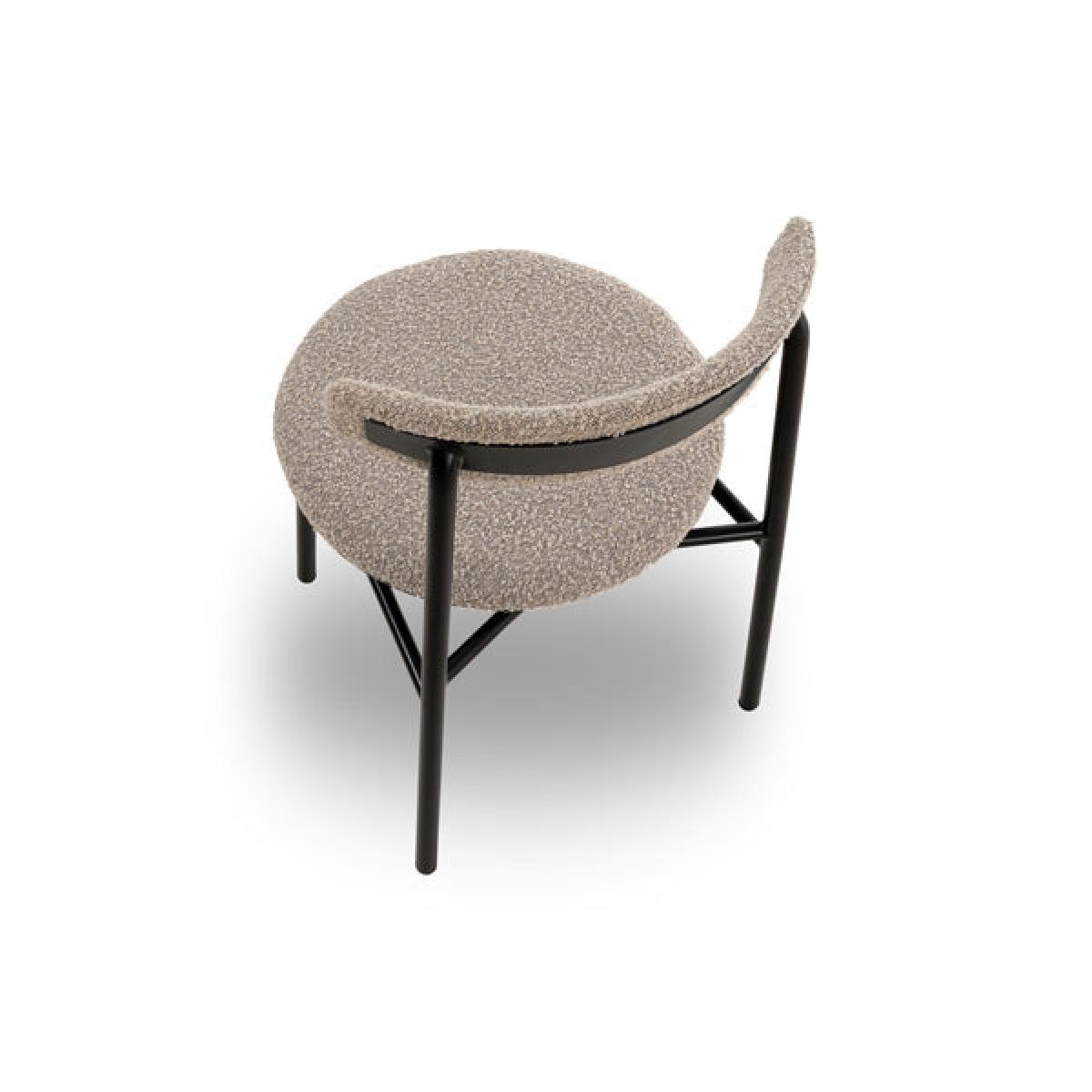 Liang & Eimil Nook Boucle Taupe Dining Chairs – image 5