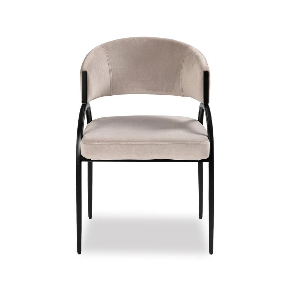 Liang & Eimil Pavilion Dining Chair in Kaster Light Grey | Outlet – image 2