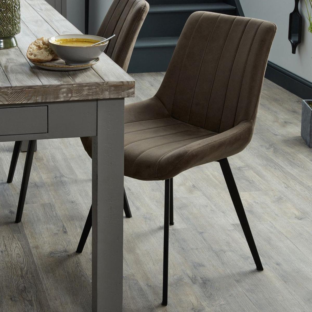 Hill Interiors Malmo Grey Dining Chair – image 2