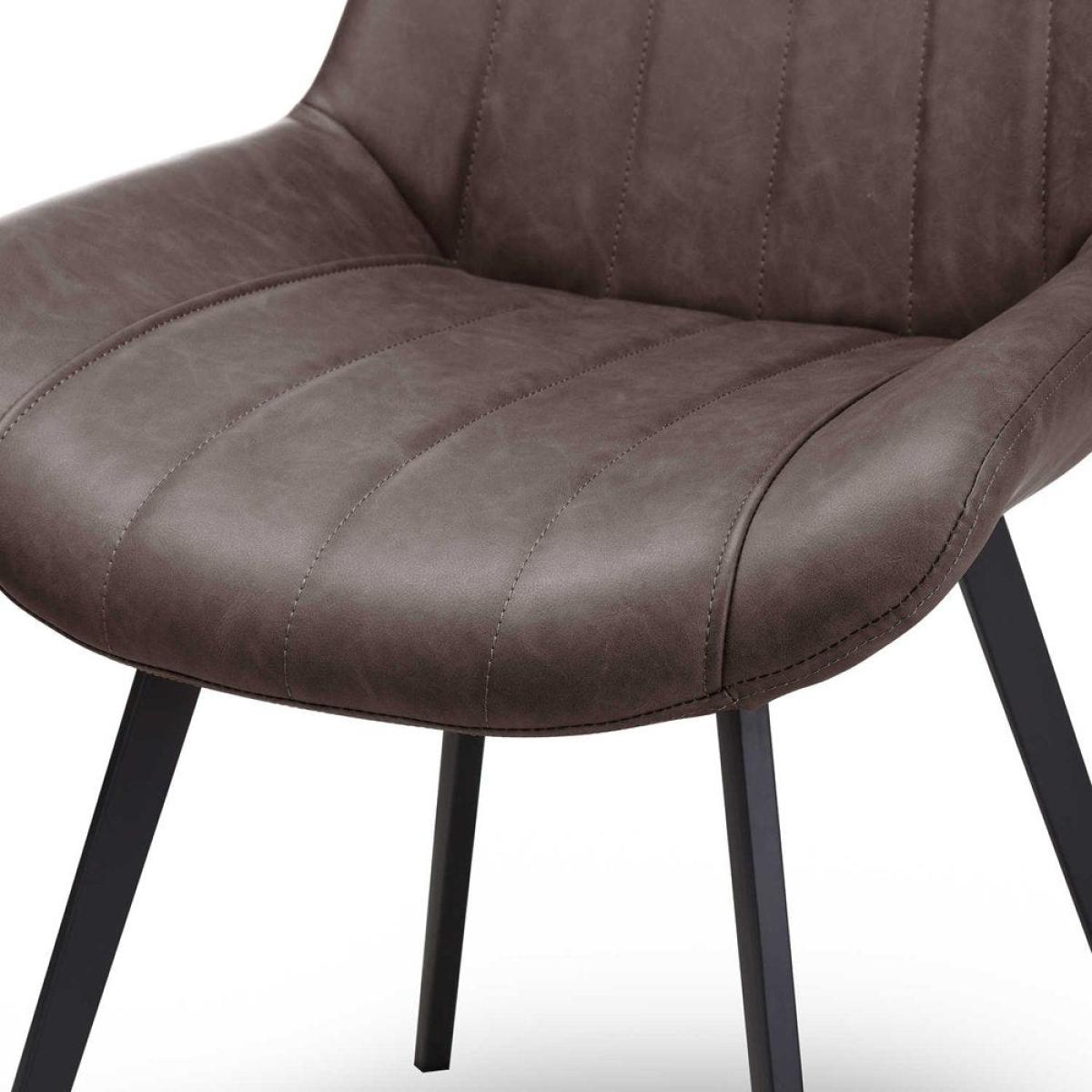Hill Interiors Malmo Grey Dining Chair – image 4