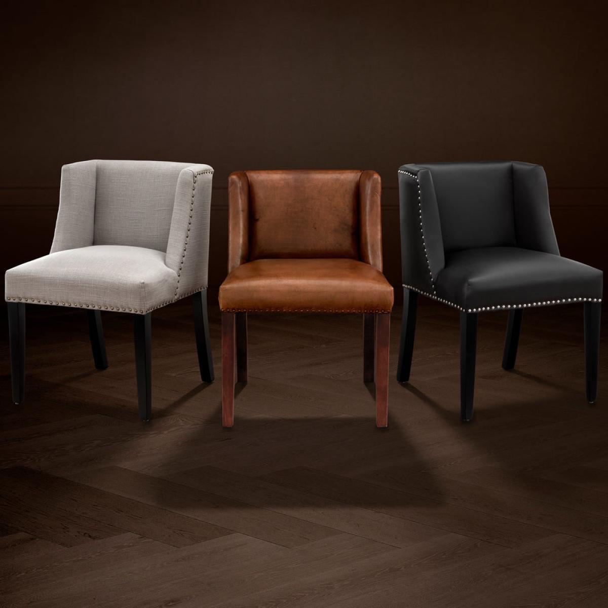 Eichholtz St. James Dining Chair Tobacco Leather – image 4