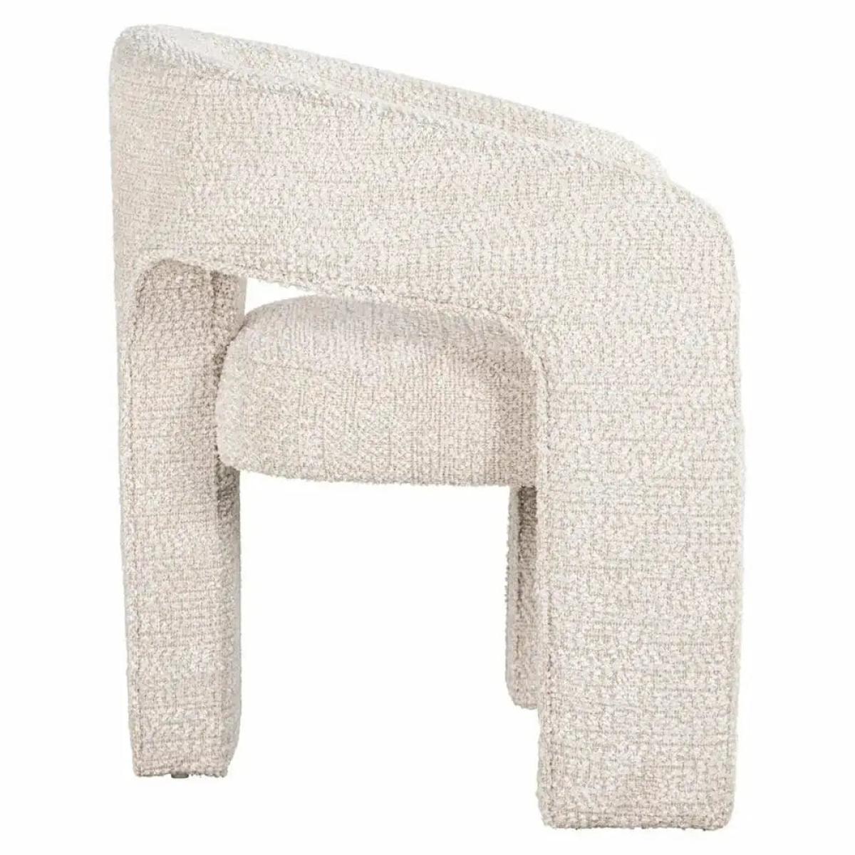 Richmond Interiors Belle Lovely Chair in Cream – image 3