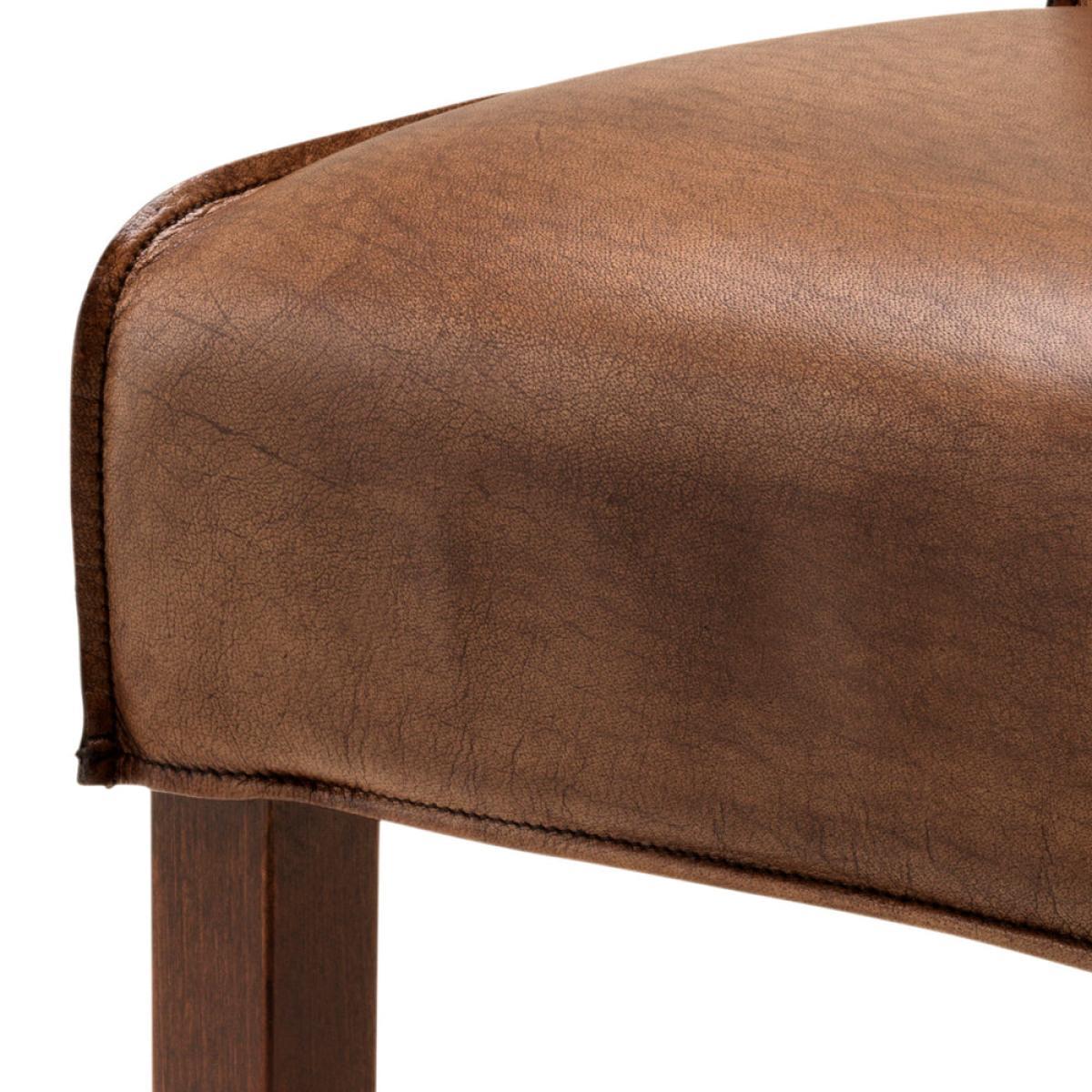 Eichholtz Barnes Dining Chair Tobacco Leather – image 3