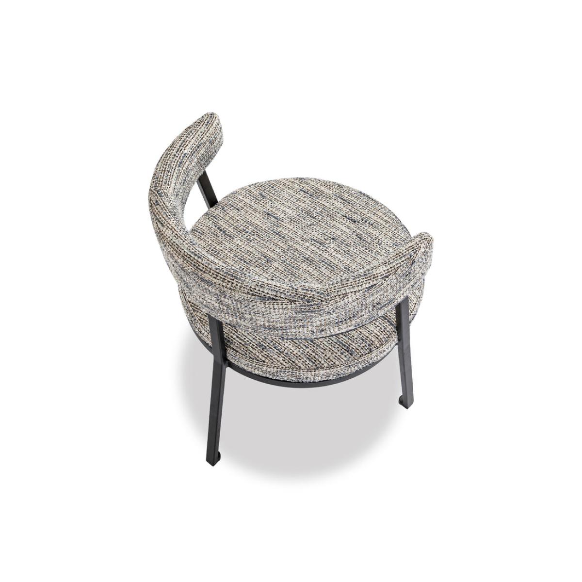 Liang & Eimil Bonnet Dining Chair - Sherpa Grey – image 4