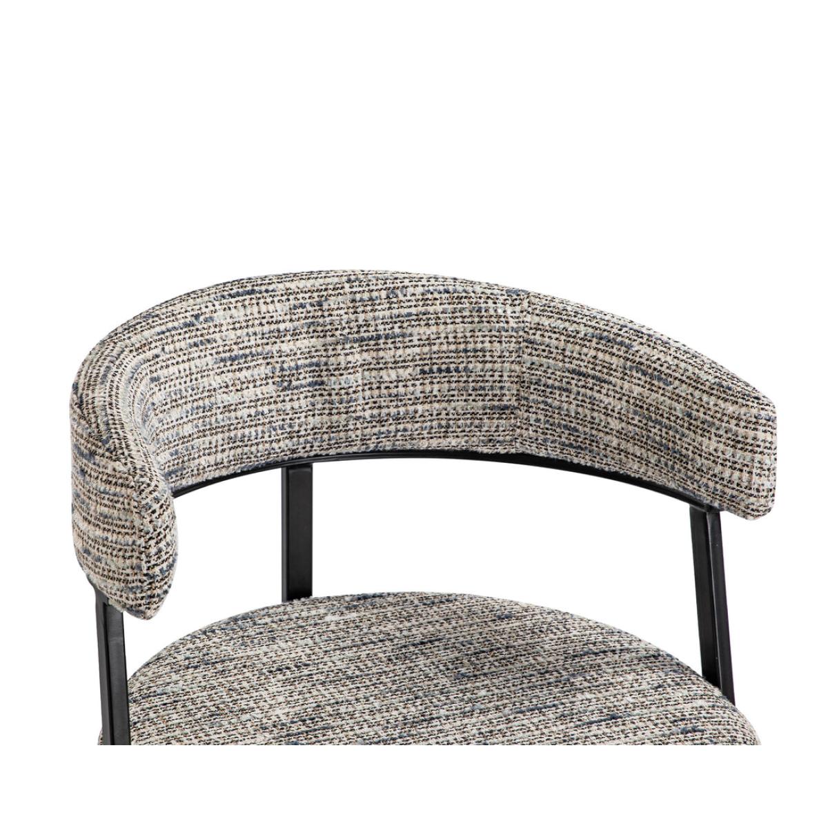 Liang & Eimil Bonnet Dining Chair - Sherpa Grey – image 7