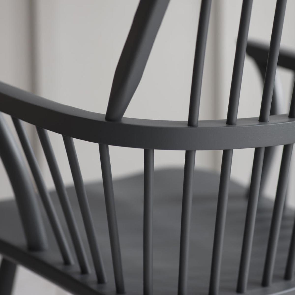 Garden Trading Spindle Armchair in Carbon – image 2