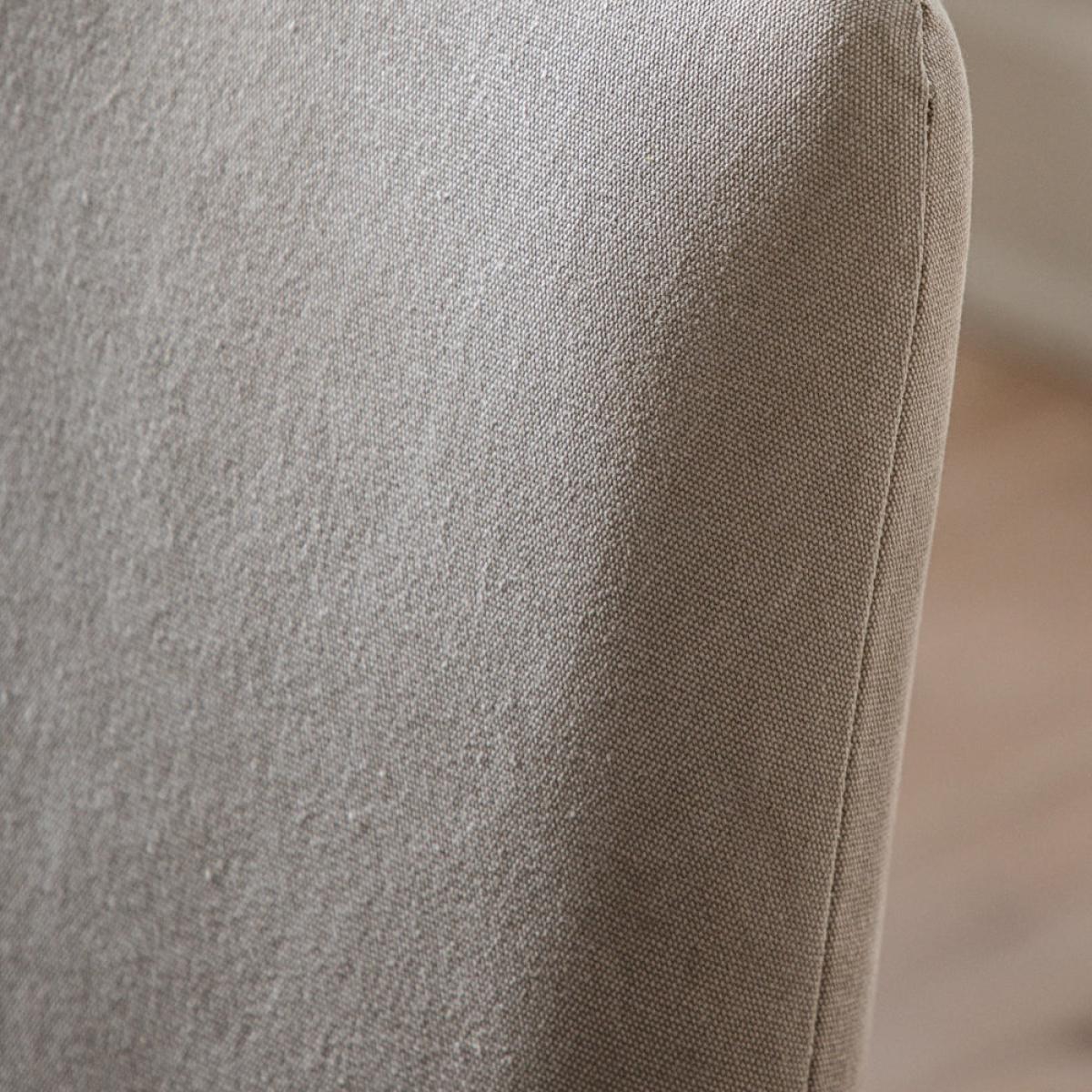 Gallery Interiors Mayfair Dining Chair in Cement Linen – image 5