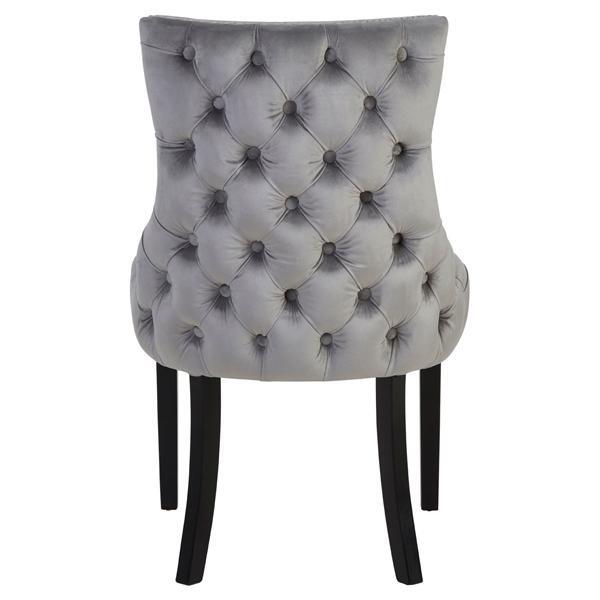 Olivia's Dining Chair Velvet in Grey – image 4