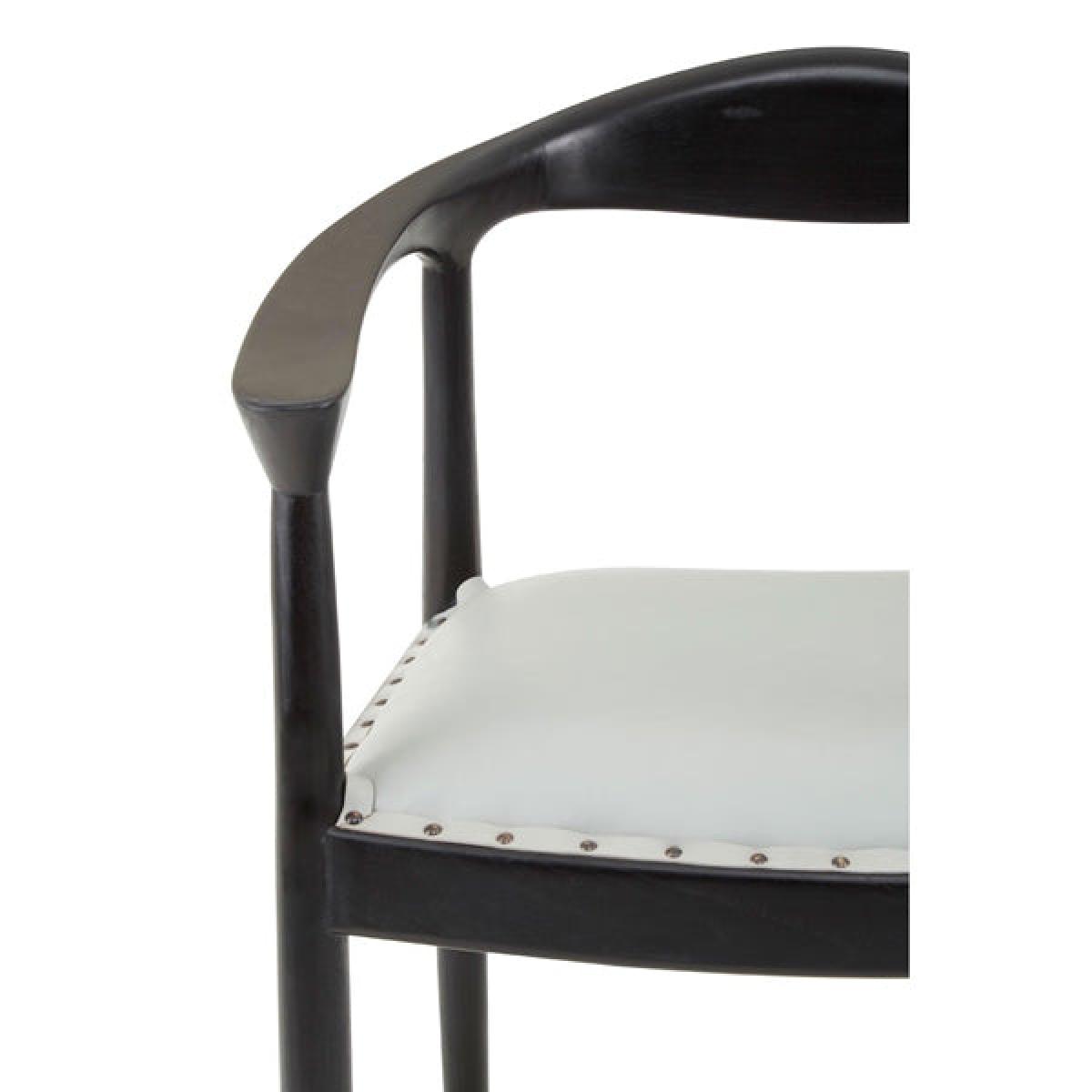 Olivia's Kai Leather Dining Chair Grey – image 5