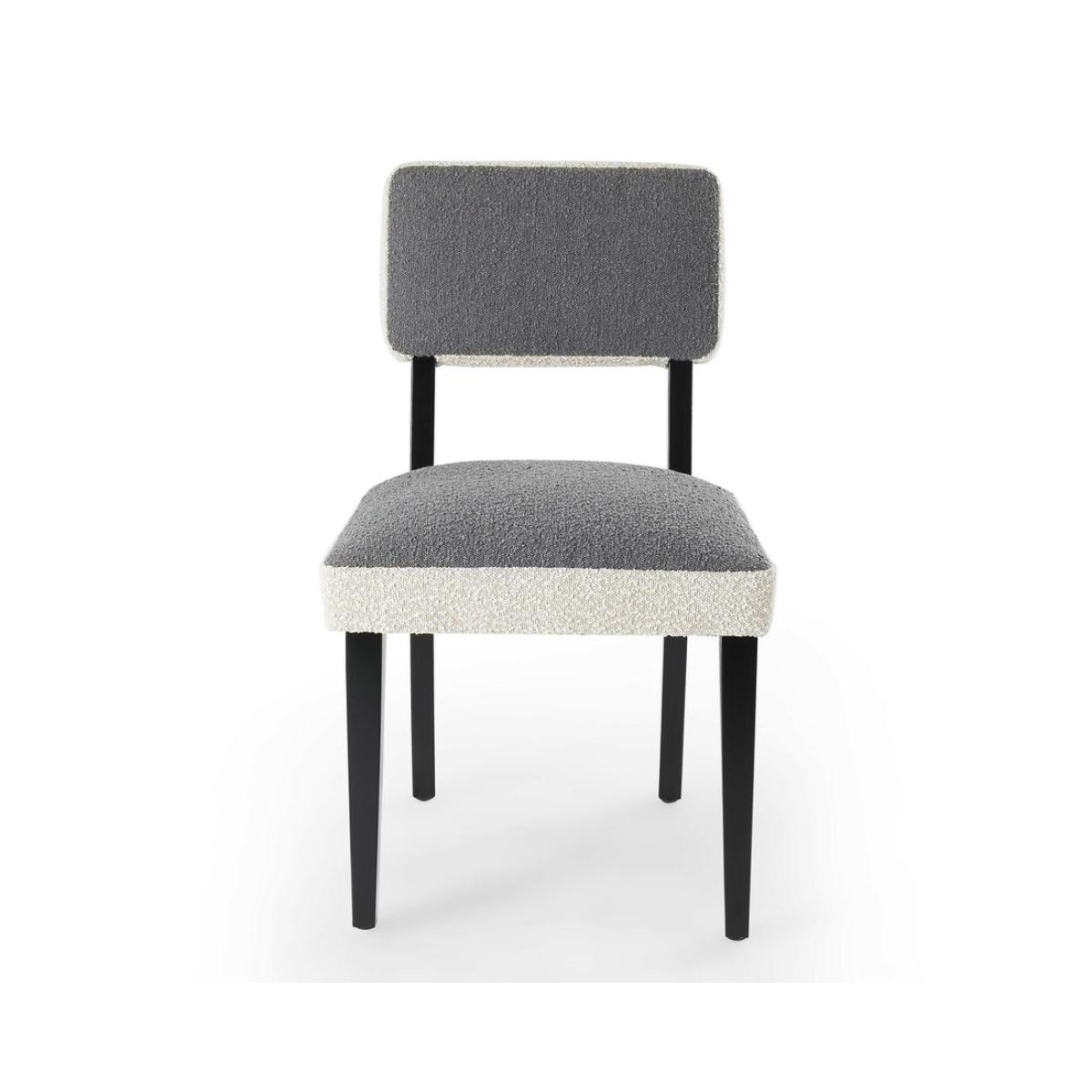 Liang & Eimil Alfama Dining Chair - Boucle Sand & Graphic Grey – image 2