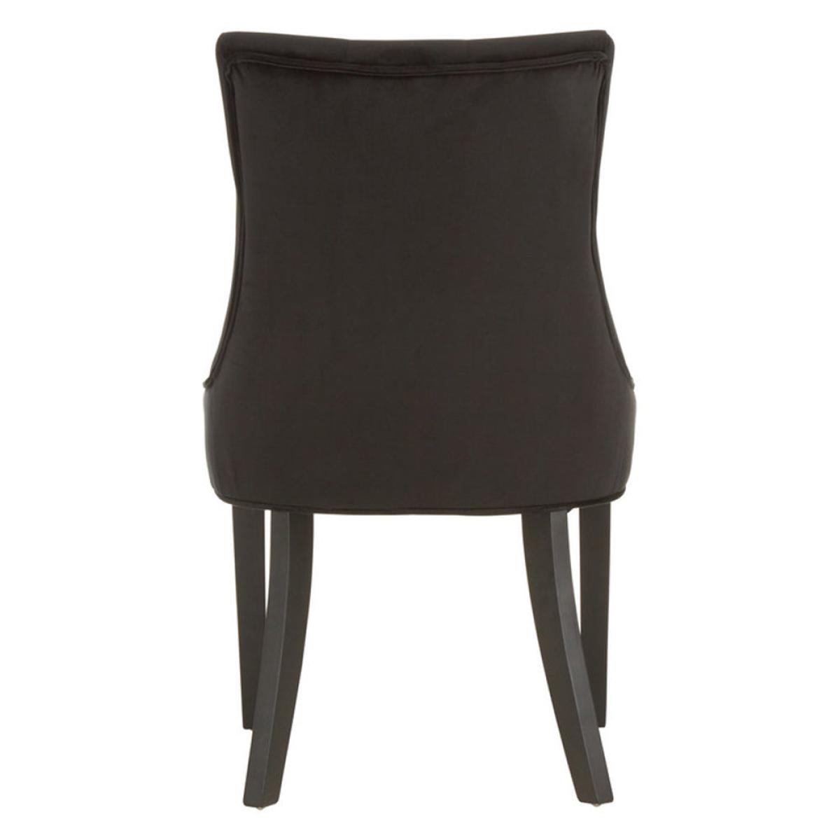 Olivia's Daxi Dining Chair, Black Velvet – image 3