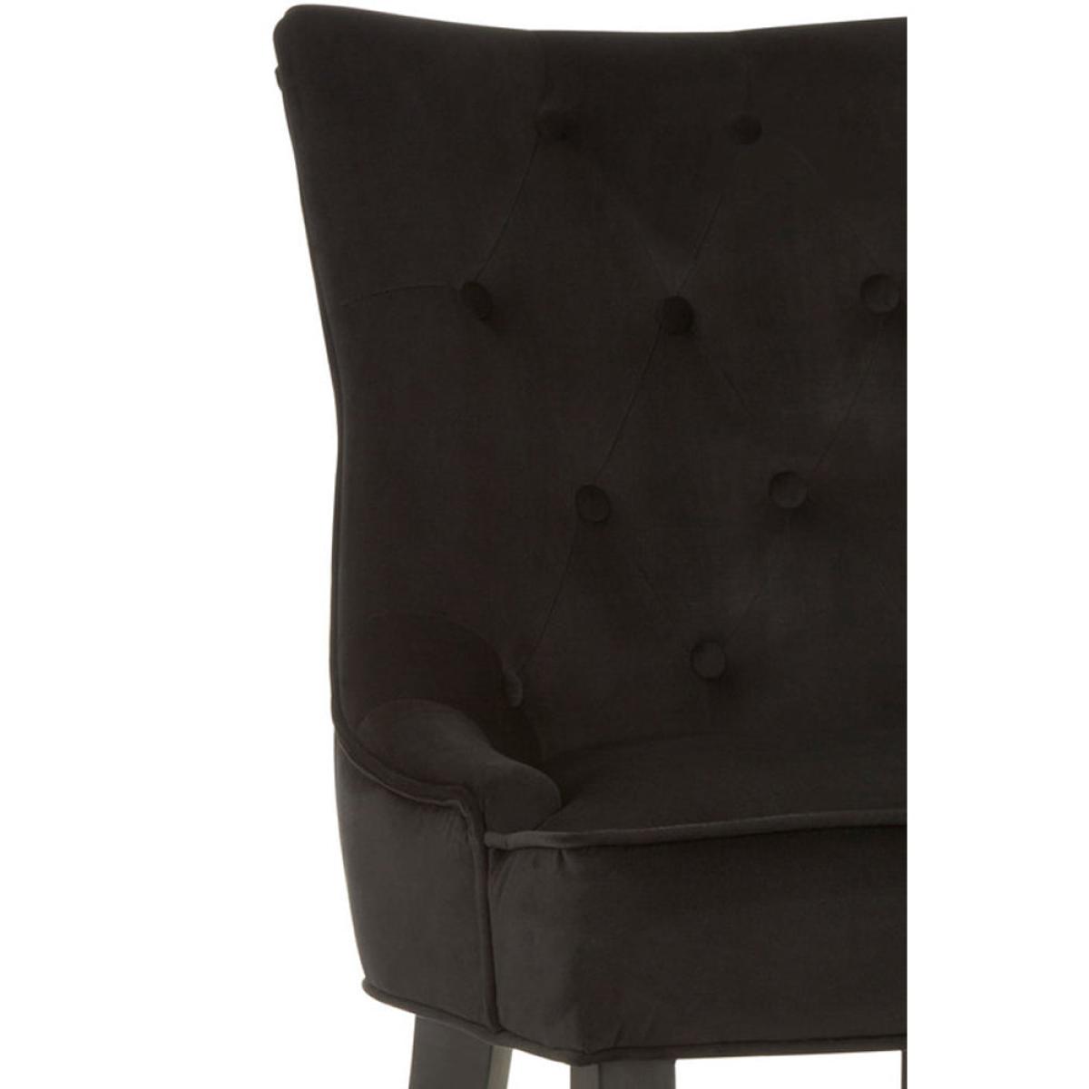 Olivia's Daxi Dining Chair, Black Velvet – image 4