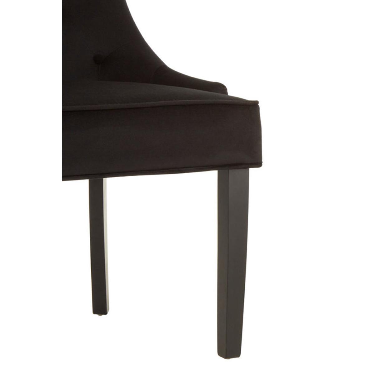Olivia's Daxi Dining Chair, Black Velvet – image 5