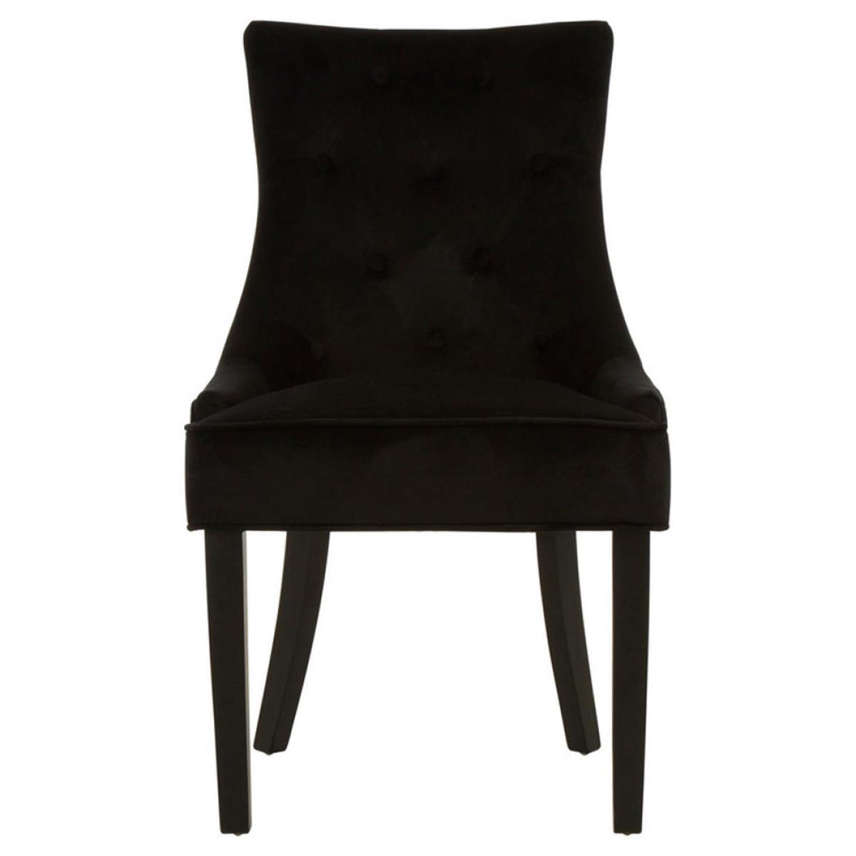Olivia's Daxi Dining Chair, Black Velvet – image 6