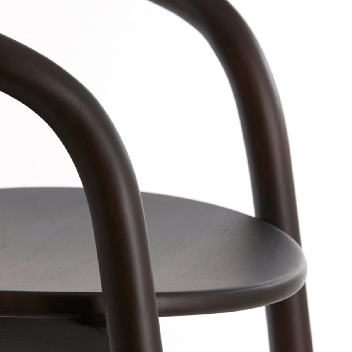 Light & Living Palca Black Wood Dining Chair – image 4