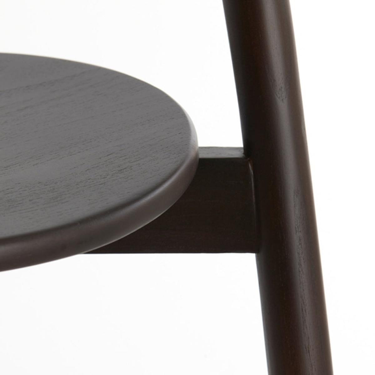 Light & Living Palca Black Wood Dining Chair – image 6