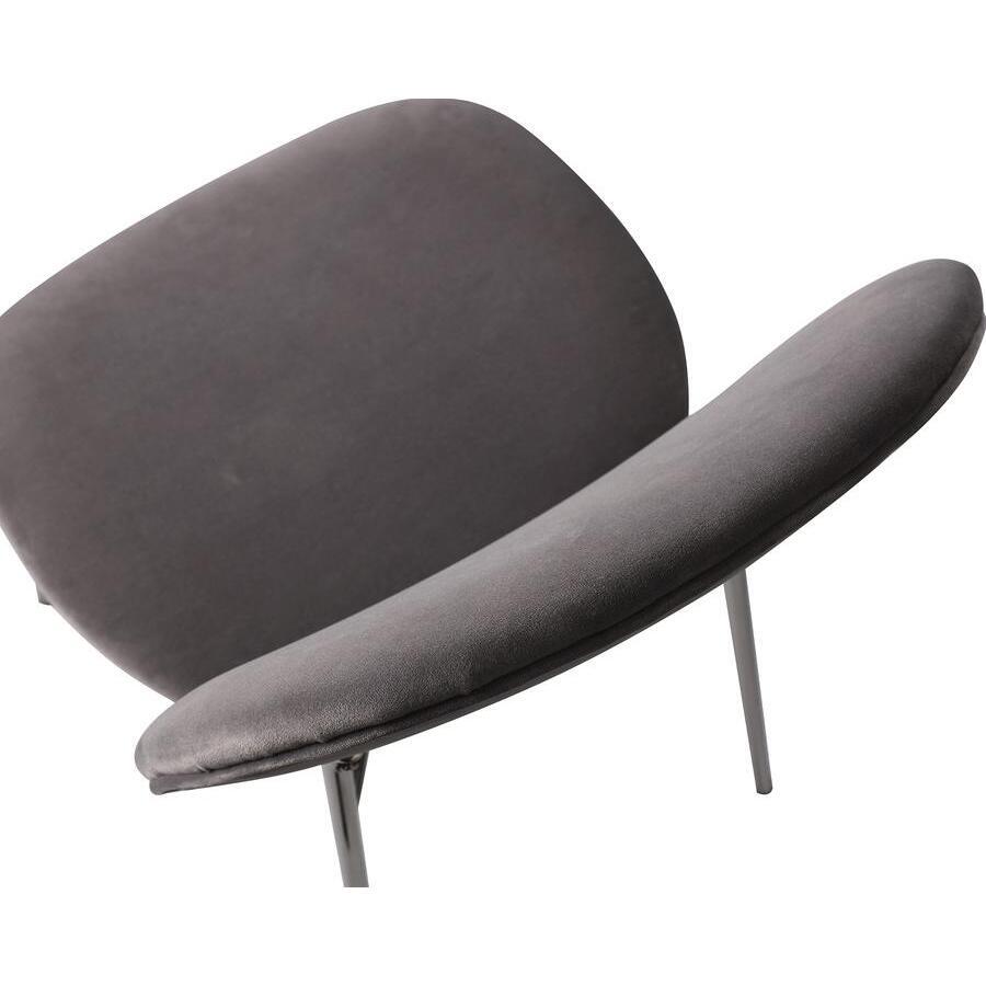 Liang & Eimil Elsa Chair (a set of 2) - Kaster Horizon Grey Velvet – image 3